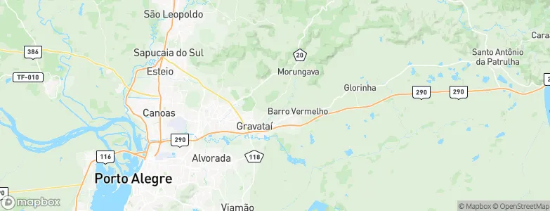 Gravataí, Brazil Map