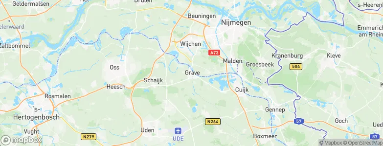 Grave, Netherlands Map