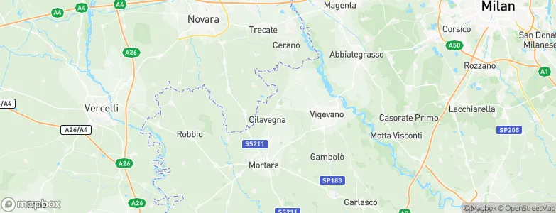 Gravellona, Italy Map