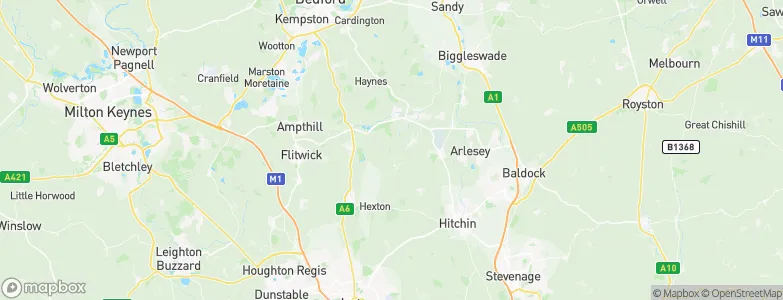 Gravenhurst, United Kingdom Map