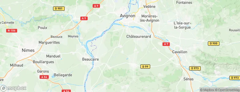 Graveson, France Map