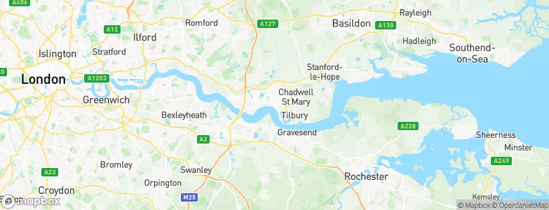 Grays, United Kingdom Map