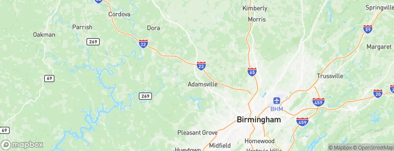 Graysville, United States Map