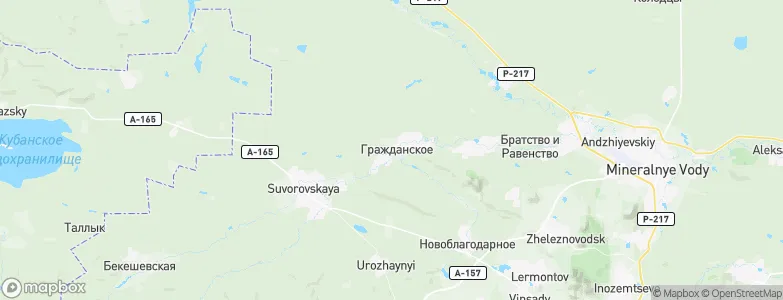 Grazhdanskoye, Russia Map