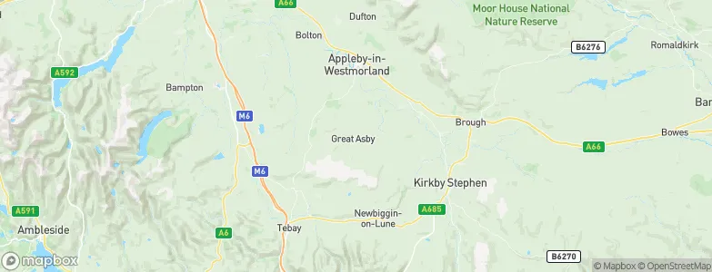 Great Asby, United Kingdom Map