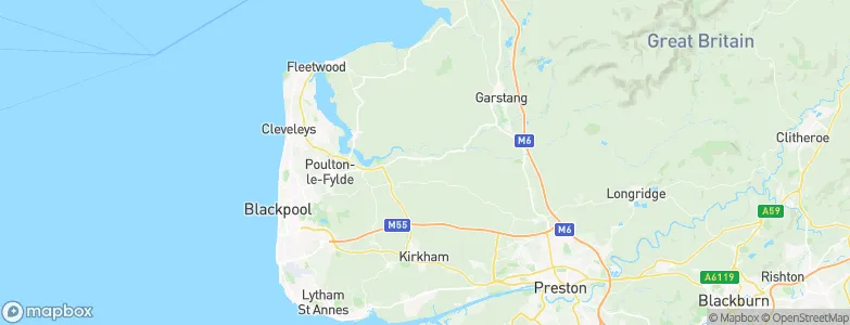 Great Eccleston, United Kingdom Map