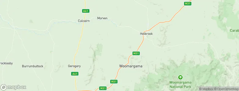 Greater Hume Shire, Australia Map