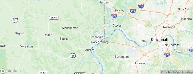 Greendale, United States Map