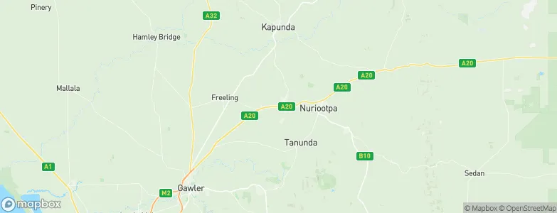 Greenock, Australia Map