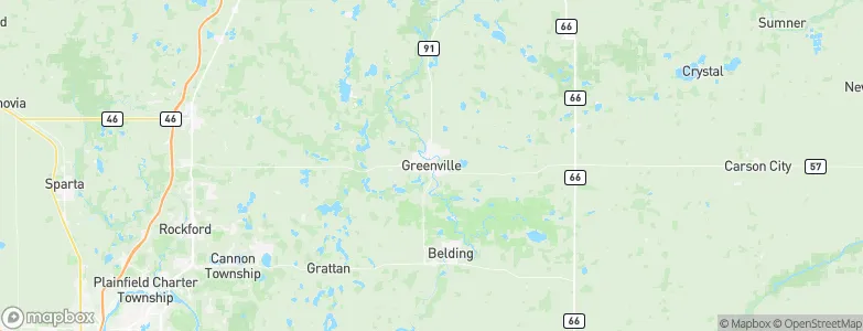 Greenville, United States Map