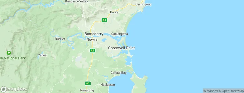 Greenwell Point, Australia Map