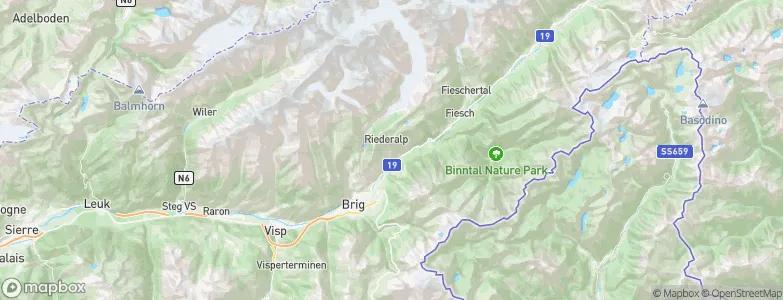 Greich, Switzerland Map