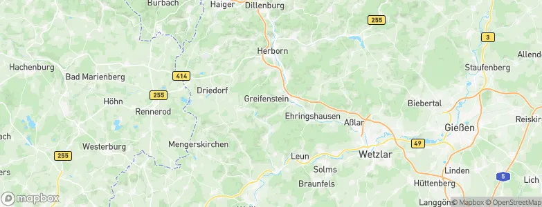 Greifenstein, Germany Map