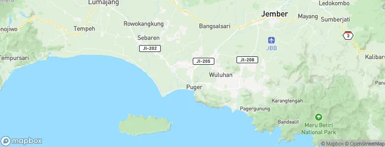 Grendenkrajan Satu, Indonesia Map