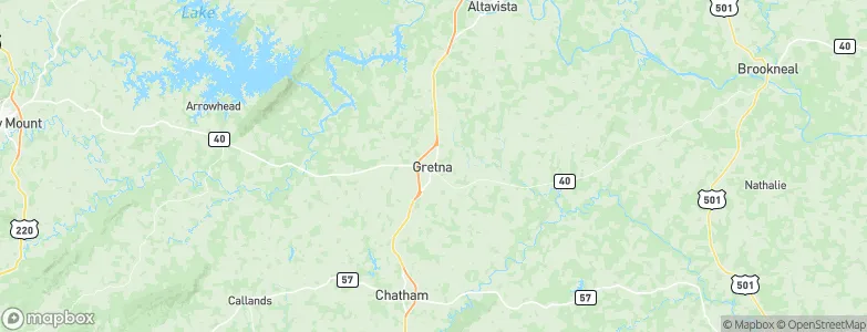 Gretna, United States Map