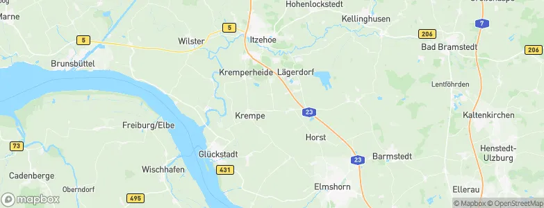 Grevenkop, Germany Map