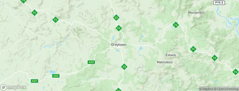 Greytown, South Africa Map