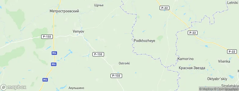Gribovka, Russia Map