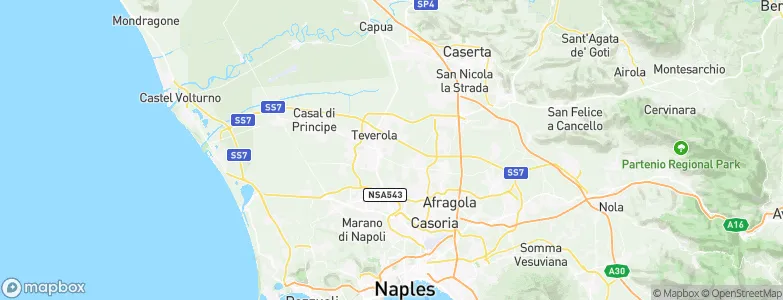 Gricignano di Aversa, Italy Map