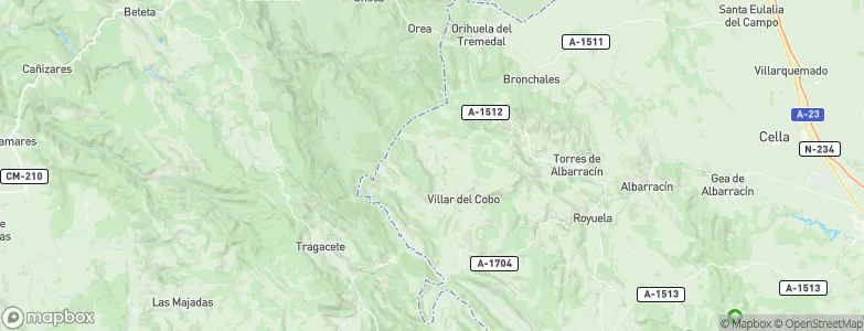 Griegos, Spain Map