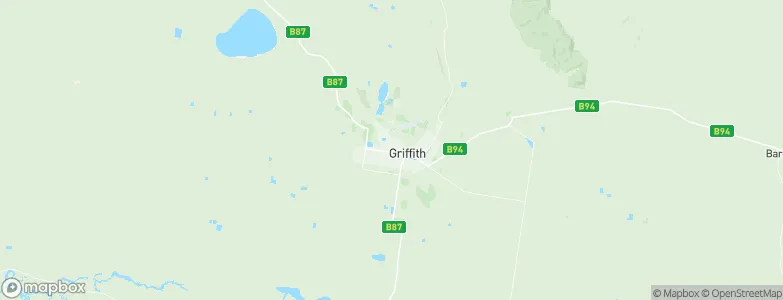 Griffith, Australia Map