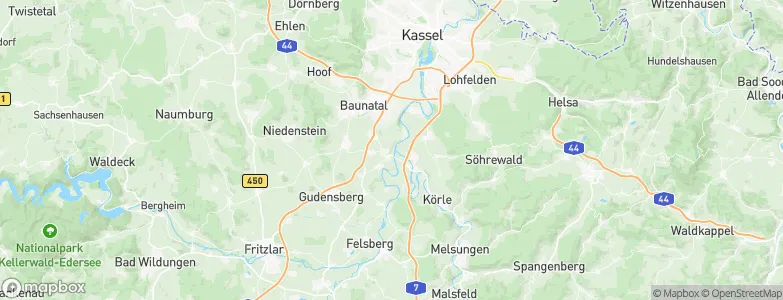 Grifte, Germany Map