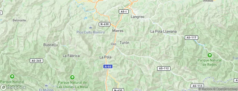 Grillero, Spain Map
