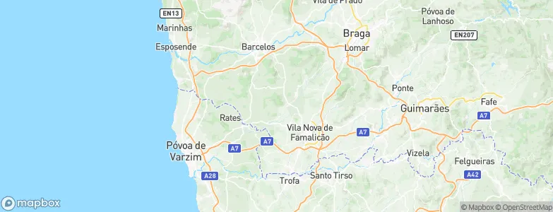 Grimancelos, Portugal Map