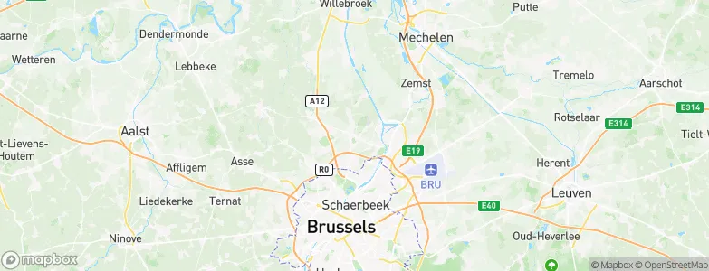 Grimbergen, Belgium Map