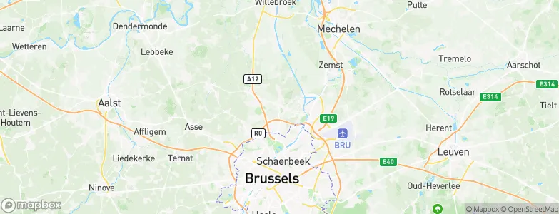 Grimbergen, Belgium Map