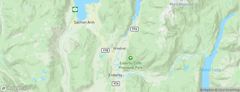 Grindrod, Canada Map