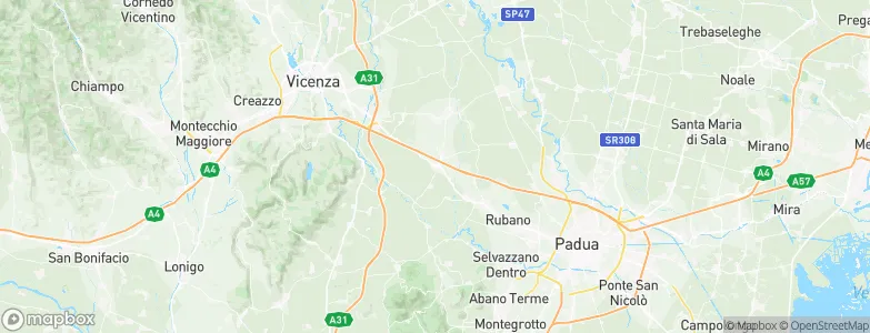 Grisignano di Zocco, Italy Map