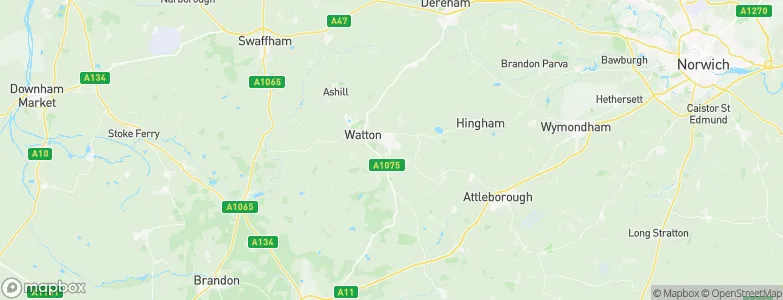 Griston, United Kingdom Map