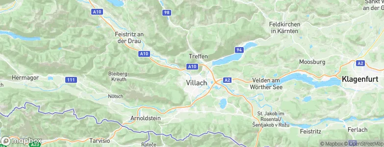 Gritschach, Austria Map
