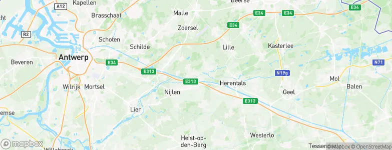 Grobbendonk, Belgium Map