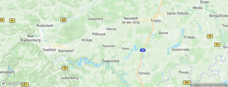 Grobengereuth, Germany Map