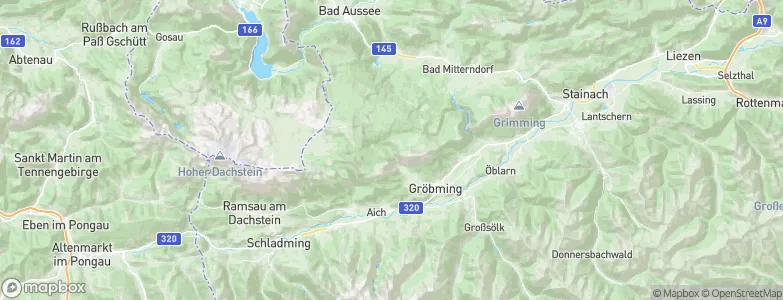 Gröbming, Austria Map
