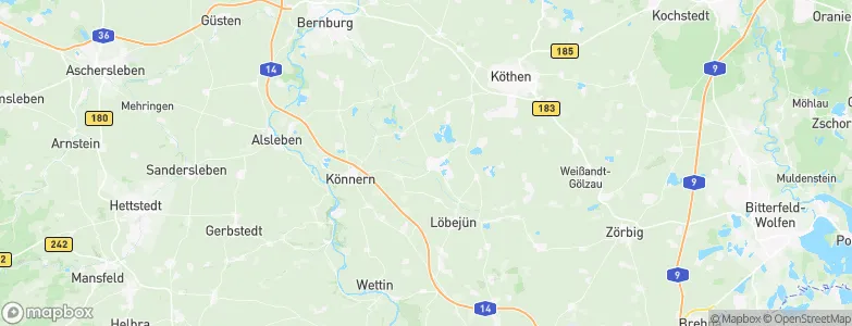 Gröbzig, Germany Map