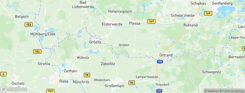 Gröden, Germany Map