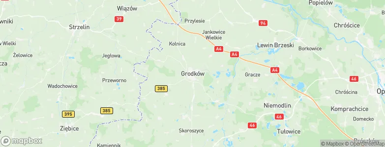 Grodków, Poland Map
