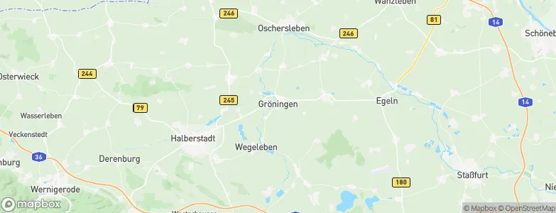 Gröningen, Germany Map