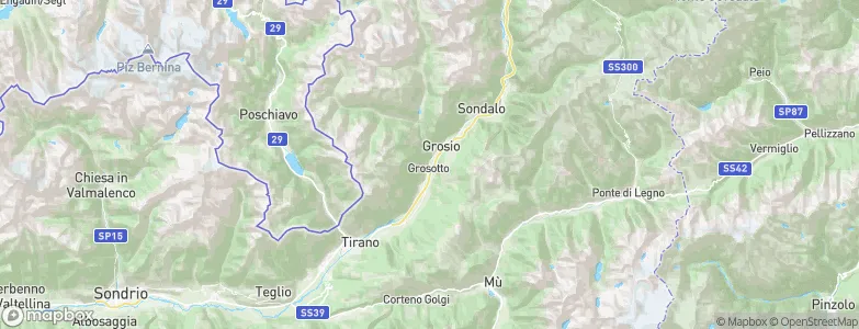 Grosotto, Italy Map