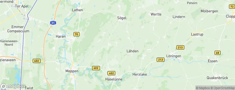 Groß Berßen, Germany Map