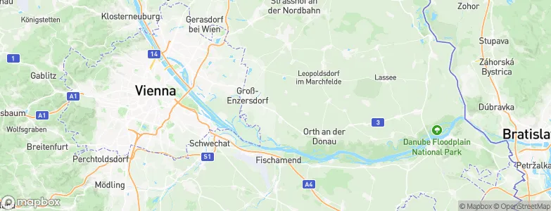 Groß-Enzersdorf, Austria Map