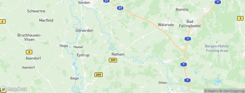 Groß Häuslingen, Germany Map