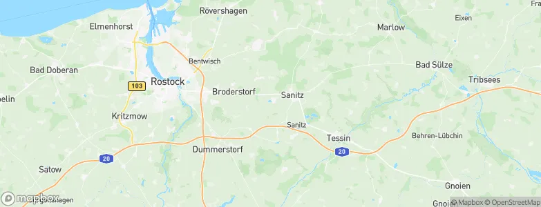 Groß Lüsewitz, Germany Map