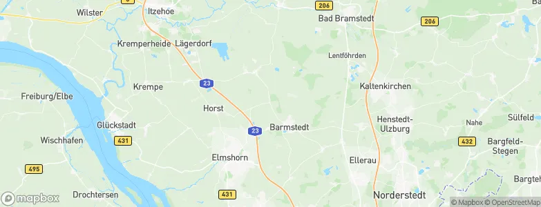 Groß Offenseth-Aspern, Germany Map