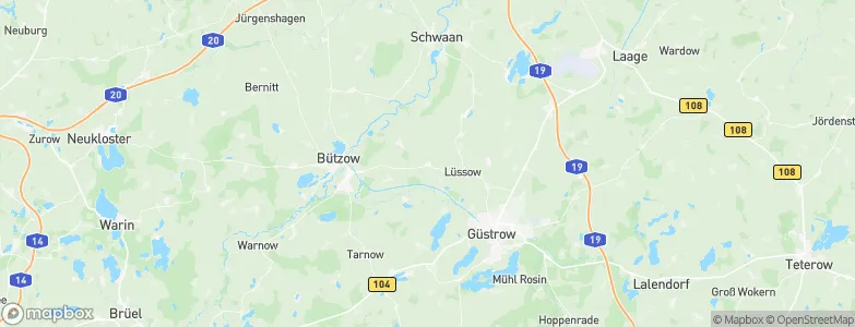 Groß Schwiesow, Germany Map