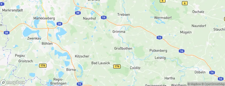 Großbardau, Germany Map