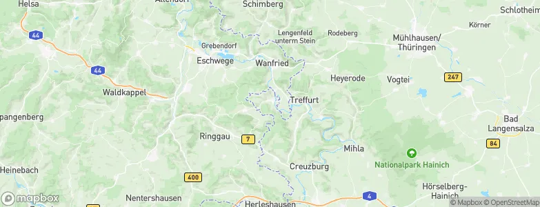 Großburschla, Germany Map